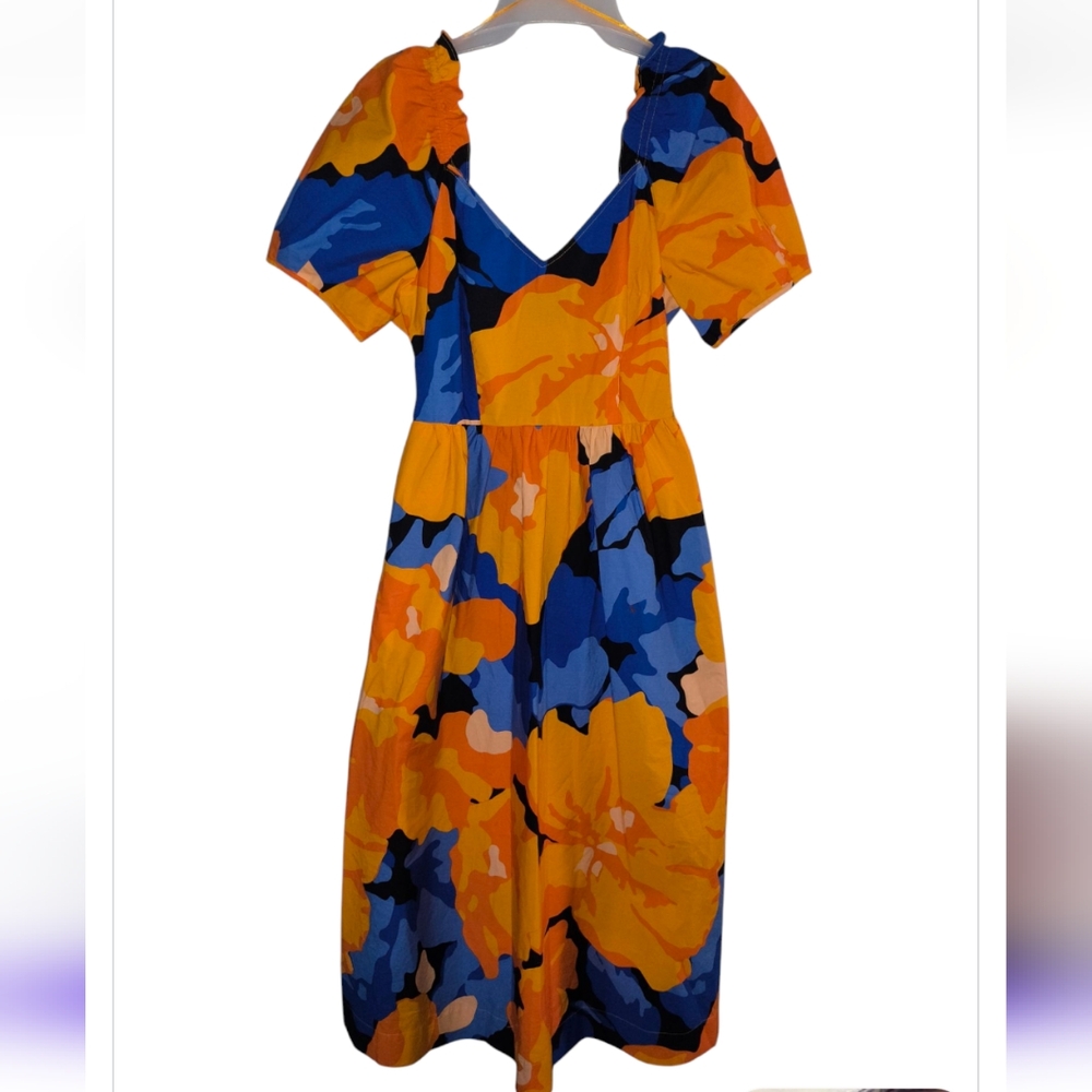 Vibrant Floral Dress